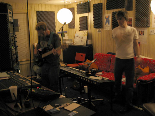 photo of studio in use